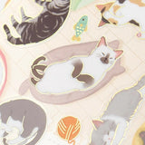 NB Co. Japan - Pegatinas  Foil Stamping | Cat