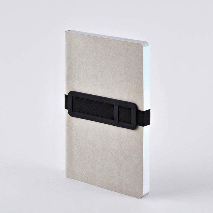 Nuuna - Cuaderno con elástico Voyager M | Malla de puntos