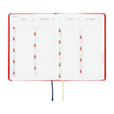 Hobonichi - Agenda HON 2027 A6 en inglés | Yumi Kitagishi: White Cat and Rabbit’s Tea Room · detalle 7