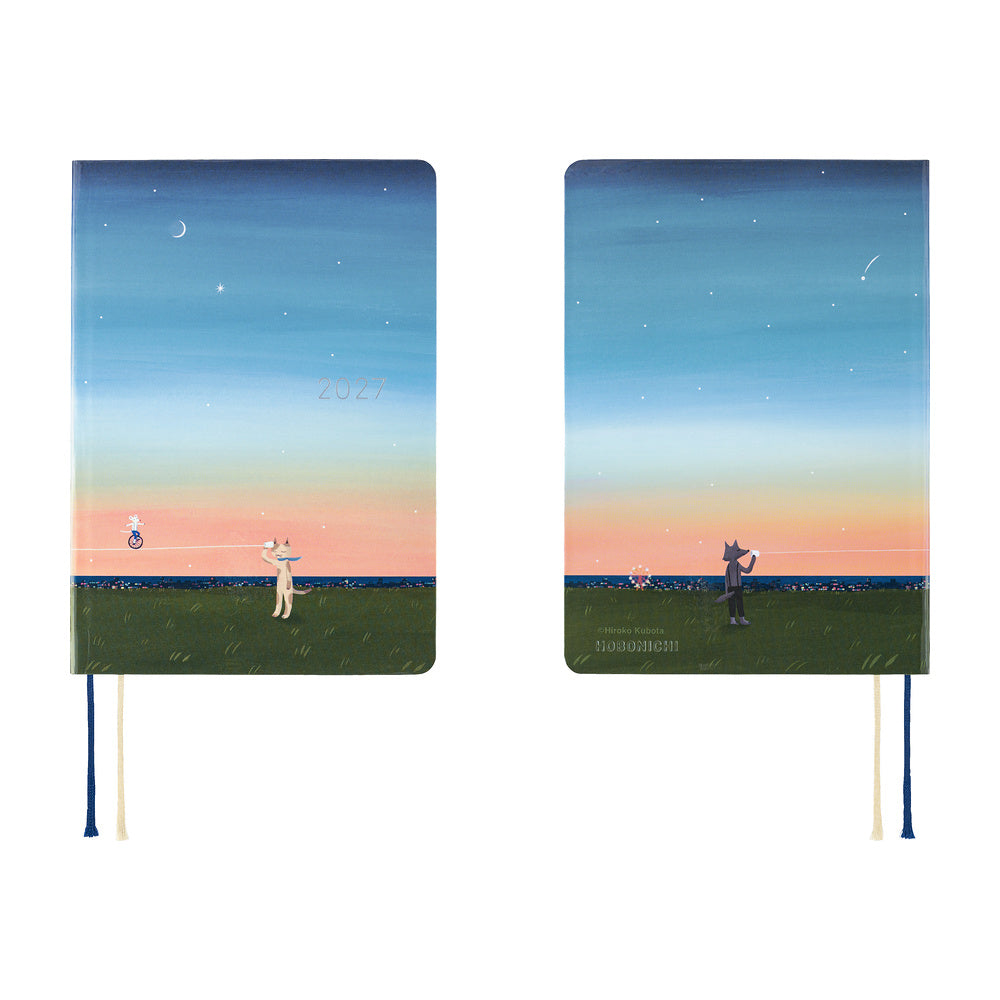 Hobonichi - Agenda HON 2027 A6 en inglés | Hiroko Kubota: String Telephone Until the Moon is Full · detalle 8