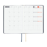 Hobonichi - Agenda HON 2027 A6 en inglés | Slash (Navy) · detalle 4