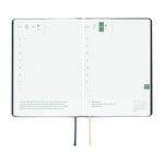 Hobonichi - Agenda HON 2027 A6 en inglés | Slash (Navy) · detalle 6
