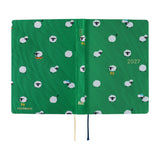 Hobonichi - Agenda HON 2027 A6 en inglés | Bow & Tie: Sheep Sheep Sheep · detalle 3