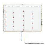 Hobonichi - Agenda HON 2027 A6 en inglés | V&A Series: Vine · detalle 7