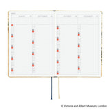 Hobonichi - Agenda HON 2027 A6 en inglés | V&A Series: Vine · detalle 7