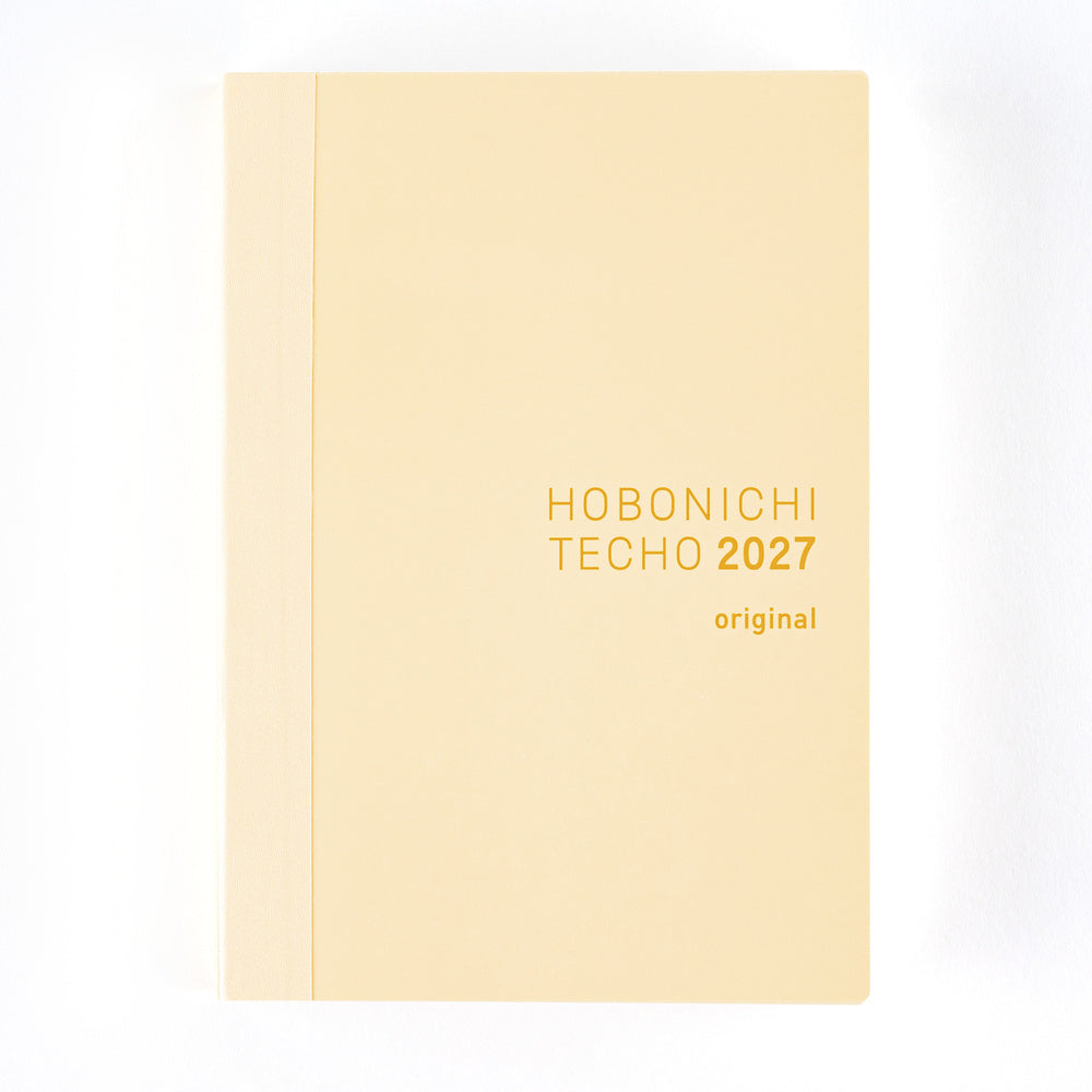 Hobonichi - Agenda Techo 2027 Original Book A6 en inglés | Hobonichi Techo 2027 English Original Book [A6 size/Daily/Jan…