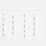 Hobonichi - Agenda Techo 2027 Original Book A6 en inglés | Hobonichi Techo 2027 English Original Book [A6 size/Daily/Jan…