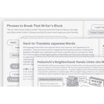 Hobonichi - Agenda Techo 2027 Original Book A6 en inglés | Hobonichi Techo 2027 English Original Book [A6 size/Daily/Jan…