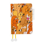 Hobonichi - Funda A6 Original Size | 100%ORANGE Squirrel Squadron
