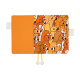 Hobonichi - Funda A6 Original Size | 100%ORANGE Squirrel Squadron