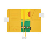 Hobonichi - Funda A6 Original Size | 100%ORANGE Squirrel Squadron