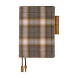 Hobonichi - Funda A6 Original Size | Shirt Fabric Foggy Plaid
