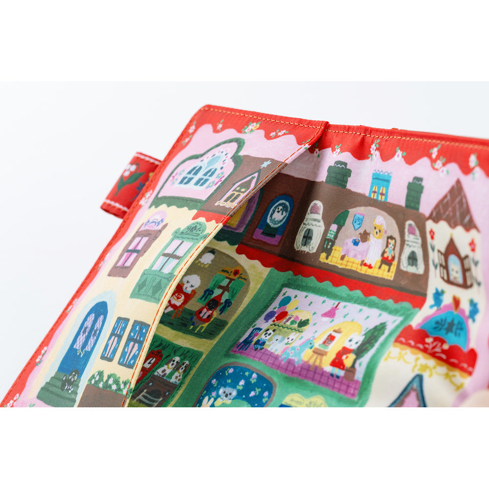 Hobonichi - Funda A6 Original | Yumi Kitagishi: White Cat House · detalle 6