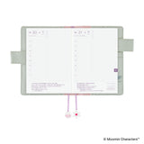 Hobonichi - Funda A6 Original | Moomin: My Yard (Pale Mint) · detalle 9
