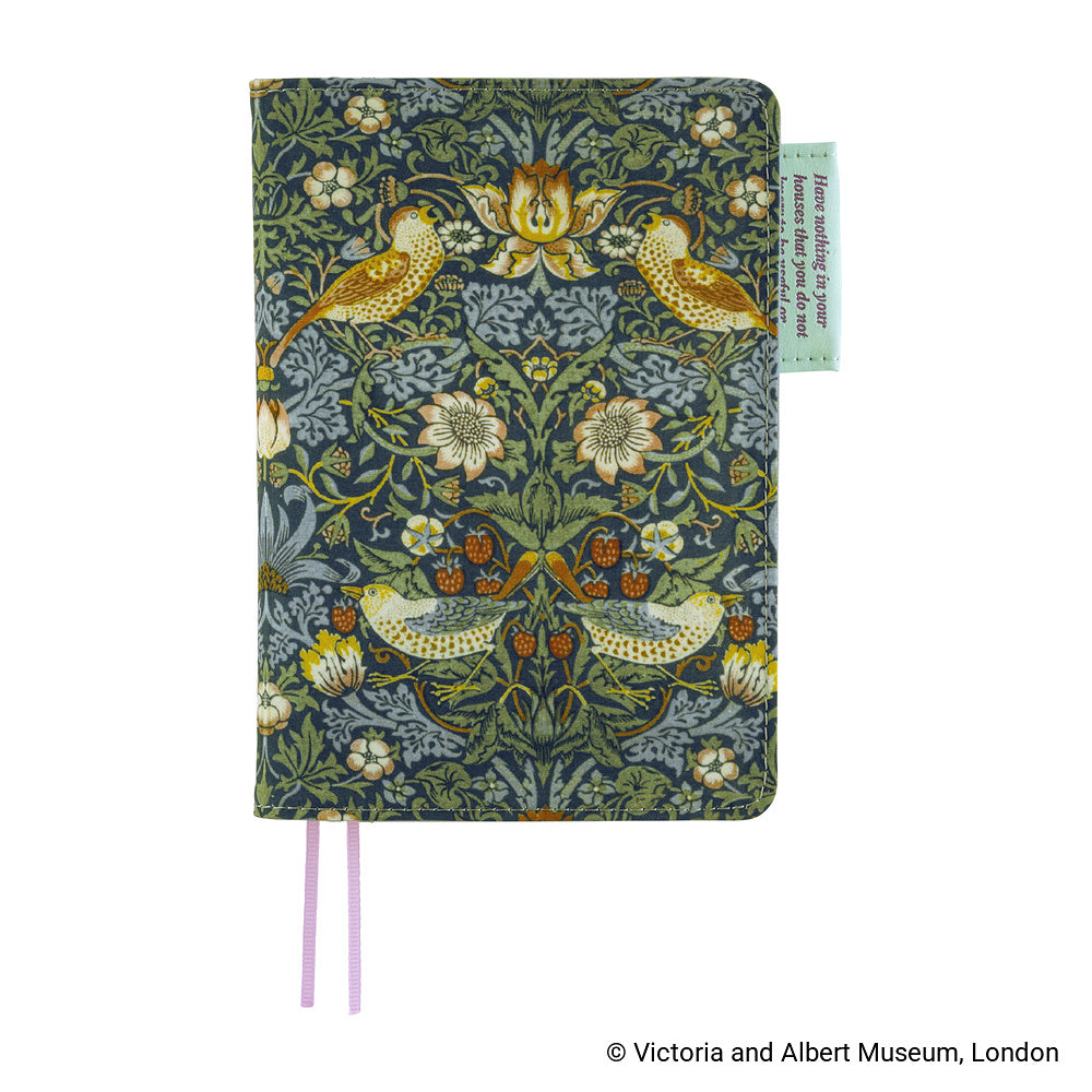 Hobonichi - Funda A6 Original | V&A Series: Strawberry Thief
