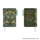 Hobonichi - Funda A6 Original | V&A Series: Strawberry Thief · detalle 5