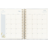 Kokonote - Agenda Escolar 2025/2026 17 Meses | Semana Vista 21x25 cm | Olympia Nuit Florale