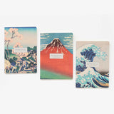 Kokonote - Set de 3 Cuadernos A5 Hokusai