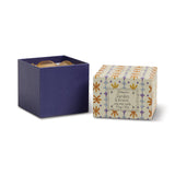 Paddywax – Glass Tulip Scented Candle 5.5oz/155g | Orange and Blue - Garden & Grove