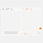 Hobonichi - Agenda Techo 2027 Planner Book A6 en inglés | Hobonichi Techo 2027 English Planner Book [A6 size/Daily/Jan…