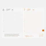 Hobonichi - Agenda Techo 2027 Planner Book A6 en inglés | Hobonichi Techo 2027 English Planner Book [A6 size/Daily/Jan…