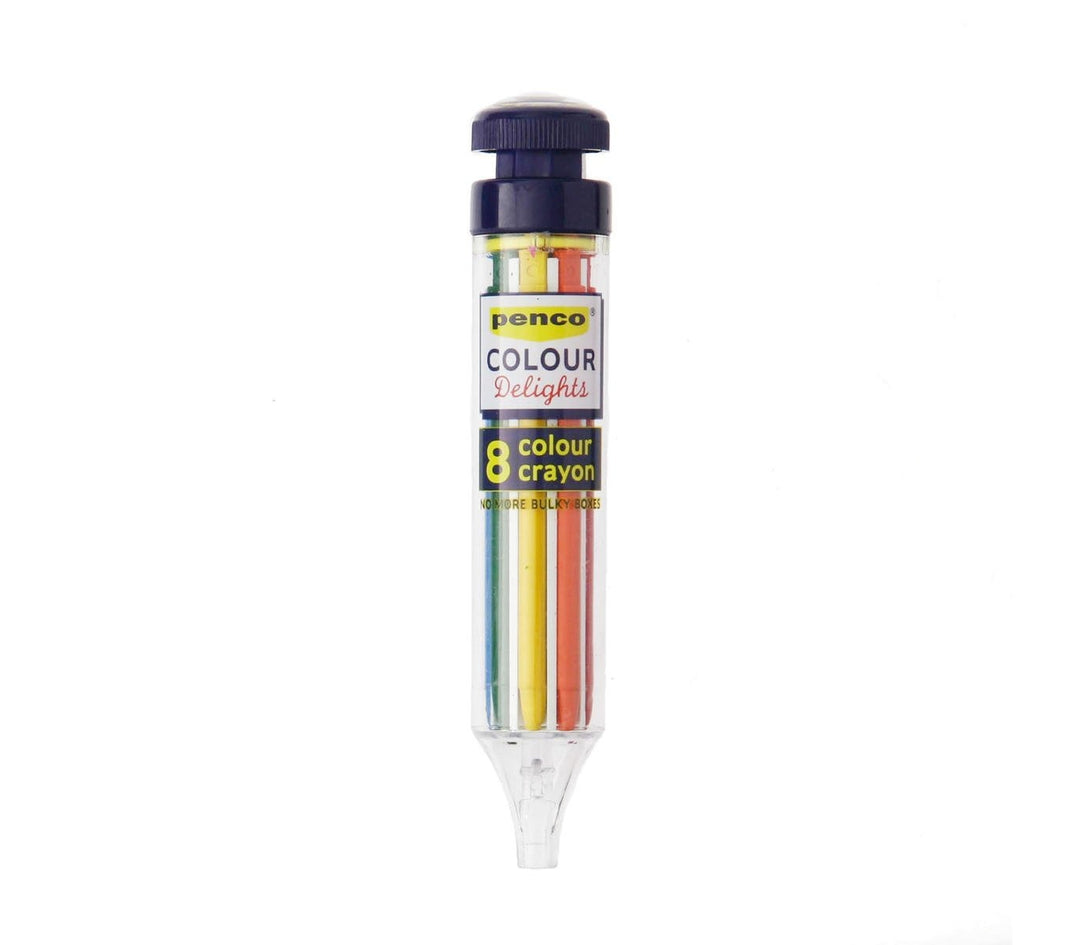 Penco - 8 Color Crayon | Navy