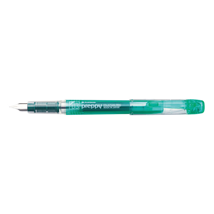 Platinum Pen - Fountain Pen Preppy Green Fine Nib  0.3mm