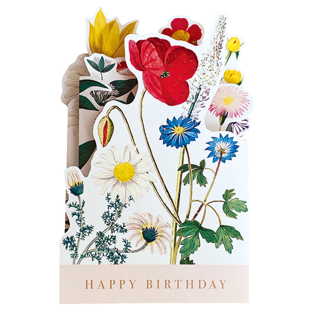 Greeting Life Inc - Garden Pop Up Card Tarjeta de felicitación de Cumpleaños