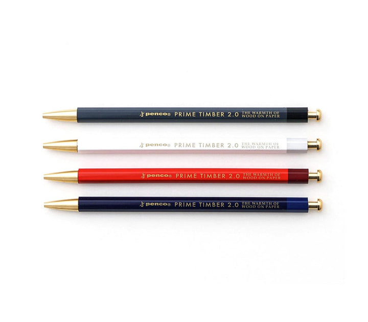 Hightide & Penco - Mechanical Pencil Prime Timber 2.0 | Black