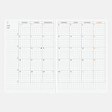Hobonichi - Agenda Hobonichi Techo 2026 English Planner Book A6 | Inglés - Día Página - Enero a Diciembre