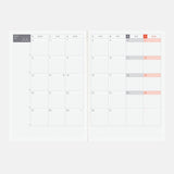 Hobonichi - Agenda Hobonichi Techo 2026 Cousin Book A5 | Inglés - Día Página - Enero a Diciembre