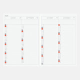 Hobonichi - Agenda Hobonichi Techo 2026 Original Book A6 | Inglés - Día Página - Enero a Diciembre