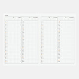 Hobonichi - Agenda Hobonichi Techo 2026 English Planner Book A6 | Inglés - Día Página - Enero a Diciembre