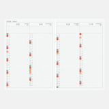 Hobonichi - Agenda Hobonichi Techo 2026 Day Free Book A6 | Mensual Enero a Diciembre 2026  Japonés - Día Página Sin fecha