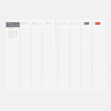 Hobonichi - Agenda Hobonichi Techo 2026 Cousin Book A5 | Inglés - Día Página - Enero a Diciembre