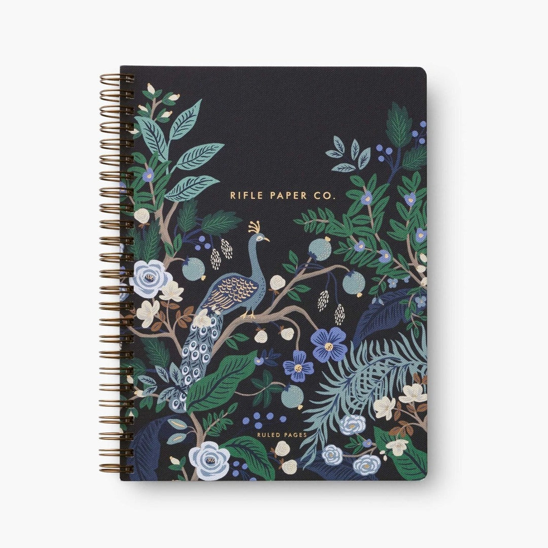Rifle Paper Co. - Spiral Notebook | Peacock