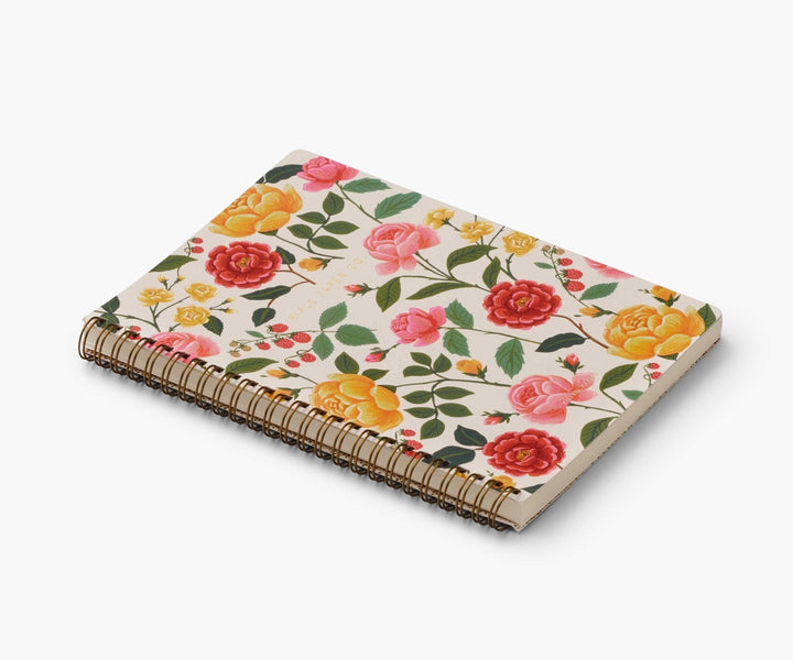 Rifle Paper Co. - Spiral Notebook | Roses