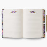 Rifle Paper Co. - Journal with Pen Cuaderno y bolígrafo | Hojas Rayadas | Violet Garden Party