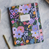 Rifle Paper Co. - Journal with Pen Cuaderno y bolígrafo | Hojas Rayadas | Violet Garden Party