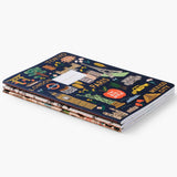 Rifle Paper Co. - Stitched Notebooks Set de 3 Cuadernos | Hojas con Líneas | Bon Voyage