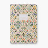 Rifle Paper Co. - Stitched Notebooks Set de 3 Cuadernos | Hojas con Líneas | Estee