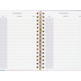 Kokonote - Academic Planner 2025/2026 | 12 Months| Weekly A5 | Bambina Seasonal Flowers