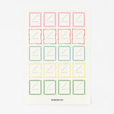 Hobonichi - Pegatinas Hobonichi Frame Stickers for dates