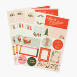 Rifle Paper Co. Holiday Christmas Stickers | 3 pages