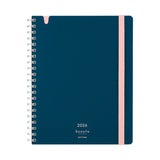 Kokuyo - Softring Sooofa Diary 2026 Planificador Mensual + Notas  B6 | Navy