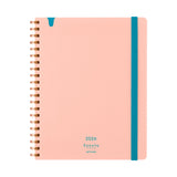 Kokuyo - Softring Sooofa Diary 2026 Planificador Mensual + Notas  B6 | Light Pink