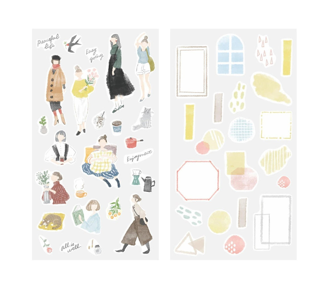 Midori - Pegatinas Sticker Collection Washi | Fashion