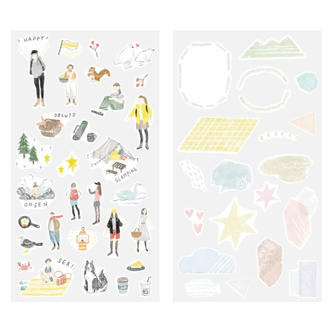Midori - Pegatinas Sticker Collection Washi | Going Out