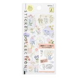 Midori - Pegatinas Sticker Collection Washi | Flower