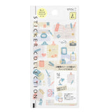 Midori - Pegatinas Sticker Collection Washi | Stationery